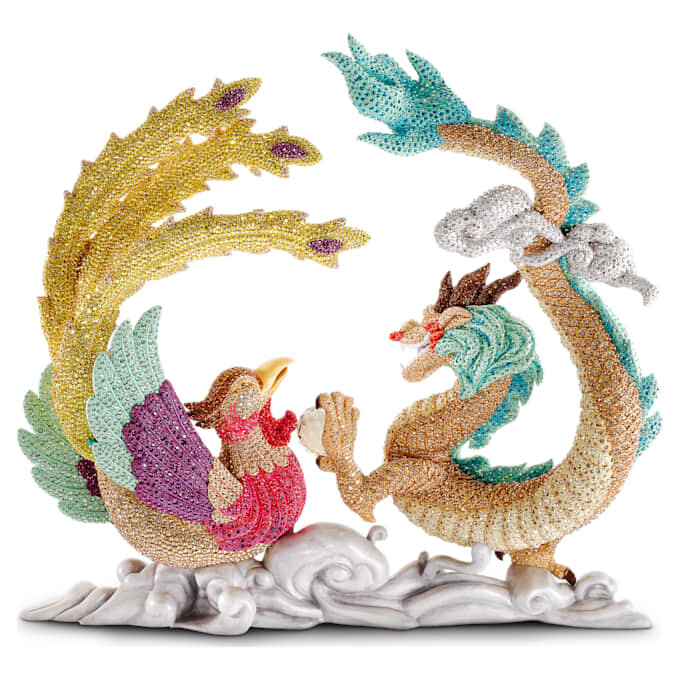 Crystal Myriad Dragon and Phoenix Crystal Myriad Dragon and Phoenix