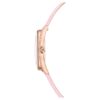 Crystalline Aura Watch Swiss Made, Leather Strap, Pink, Rose Gold-Tone Finish Crystalline Aura Watch Swiss Made, Leather Strap, Pink, Rose Gold-Tone Finish