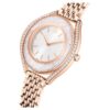 Crystalline Aura Watch Swiss Made, Metal Bracelet, Rose Gold Tone, Rose Gold-Tone Finish Crystalline Aura Watch Swiss Made, Metal Bracelet, Rose Gold Tone, Rose Gold-Tone Finish