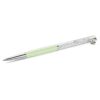 Crystalline Ballpoint Pen Clover, Green, Green Lacquered, Chrome Plated Crystalline Ballpoint Pen Clover, Green, Green Lacquered, Chrome Plated