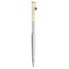 Crystalline Ballpoint Pen Evil Eye, Gold Tone, Mixed Metal Finish Crystalline Ballpoint Pen Evil Eye, Gold Tone, Mixed Metal Finish