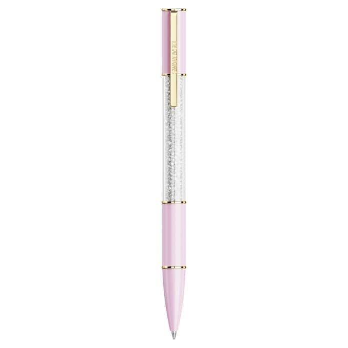 Crystalline Ballpoint Pen Pink, Gold-Tone Plated Crystalline Ballpoint Pen Pink, Gold-Tone Plated