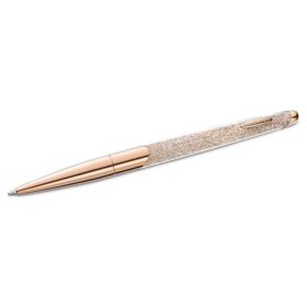 Crystalline Ballpoint Pen Rose Gold Tone, Rose Gold-Tone Plated