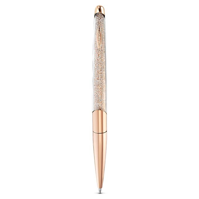 Crystalline Ballpoint Pen Rose Gold Tone, Rose Gold-Tone Plated Crystalline Ballpoint Pen Rose Gold Tone, Rose Gold-Tone Plated
