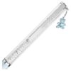 Crystalline Ballpoint Pen Teddy, Blue, Blue Lacquered, Chrome Plated Crystalline Ballpoint Pen Teddy, Blue, Blue Lacquered, Chrome Plated