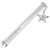 Crystalline Ballpoint Pen White, White Lacquered, Chrome Plated Crystalline Ballpoint Pen White, White Lacquered, Chrome Plated