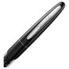 Crystalline Rollerball Pen Black, Chrome Plated Crystalline Rollerball Pen Black, Chrome Plated