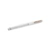 Crystalline Rollerball Pen White, Rose Gold-Tone Plated