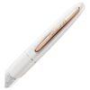 Crystalline Rollerball Pen White, Rose Gold-Tone Plated