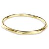 Dextera Bangle Octagon Shape, Round Cut, White, Gold-Tone Plated Dextera Bangle Octagon Shape, Round Cut, White, Gold-Tone Plated