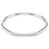 Dextera Bangle Octagon Shape, Round Cut, White, Rhodium Plated Dextera Bangle Octagon Shape, Round Cut, White, Rhodium Plated