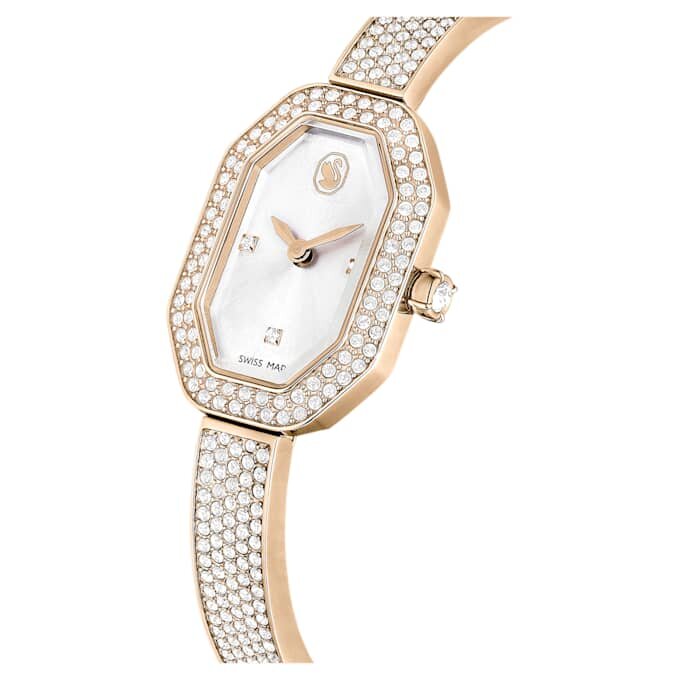 Dextera Bangle Watch Swiss Made, Metal Bracelet, Gold Tone, Champagne Gold-Tone Finish Dextera Bangle Watch Swiss Made, Metal Bracelet, Gold Tone, Champagne Gold-Tone Finish