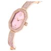 Dextera Bangle Watch Swiss Made, Metal Bracelet, Pink, Rose Gold-Tone Plated Dextera Bangle Watch Swiss Made, Metal Bracelet, Pink, Rose Gold-Tone Plated