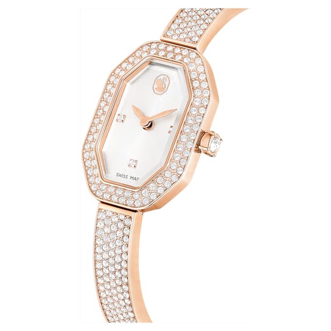 Dextera Bangle Watch Swiss Made, Metal Bracelet, Rose Gold Tone, Rose Gold-Tone Finish Dextera Bangle Watch Swiss Made, Metal Bracelet, Rose Gold Tone, Rose Gold-Tone Finish