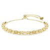 Dextera Bracelet Round Cut, White, Gold-Tone Finish Dextera Bracelet Round Cut, White, Gold-Tone Finish