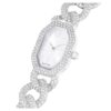 Dextera Chain Watch Swiss Made, Crystal Bracelet, Silver Tone, Stainless Steel Dextera Chain Watch Swiss Made, Crystal Bracelet, Silver Tone, Stainless Steel