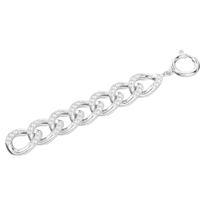 Dextera Extender White, Rhodium Plated Dextera Extender White, Rhodium Plated