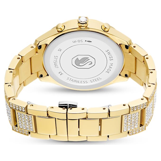 Dextera Lux Watch Swiss Made, Metal Bracelet, Gold Tone, Gold-Tone Finish Dextera Lux Watch Swiss Made, Metal Bracelet, Gold Tone, Gold-Tone Finish