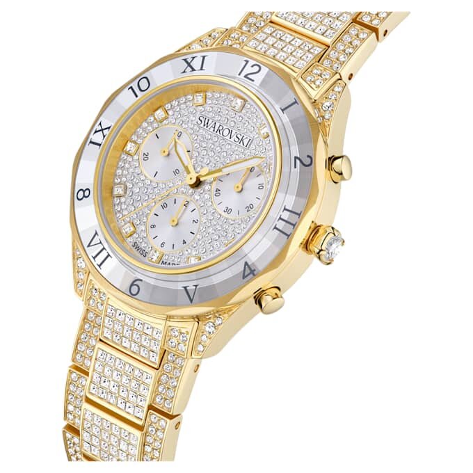 Dextera Lux Watch Swiss Made, Metal Bracelet, Gold Tone, Gold-Tone Finish Dextera Lux Watch Swiss Made, Metal Bracelet, Gold Tone, Gold-Tone Finish