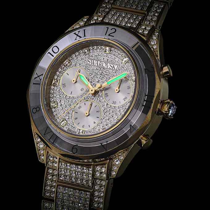 Dextera Lux Watch Swiss Made, Metal Bracelet, Gold Tone, Gold-Tone Finish Dextera Lux Watch Swiss Made, Metal Bracelet, Gold Tone, Gold-Tone Finish
