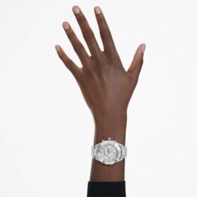 Dextera Lux Watch Swiss Made, Metal Bracelet, Silver Tone, Stainless Steel