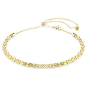 dextera necklace round cut white gold tone finish 2 280x280 - Dextera Necklace Round Cut, White, Gold-Tone Finish