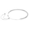 Dextera Necklace Round Cut, White, Stainless Steel Dextera Necklace Round Cut, White, Stainless Steel
