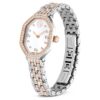 Dextera Octagon Watch Swiss Made, Metal Bracelet, Silver Tone, Rose Gold-Tone Finish Dextera Octagon Watch Swiss Made, Metal Bracelet, Silver Tone, Rose Gold-Tone Finish
