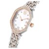 Dextera Octagon Watch Swiss Made, Metal Bracelet, Silver Tone, Rose Gold-Tone Finish Dextera Octagon Watch Swiss Made, Metal Bracelet, Silver Tone, Rose Gold-Tone Finish