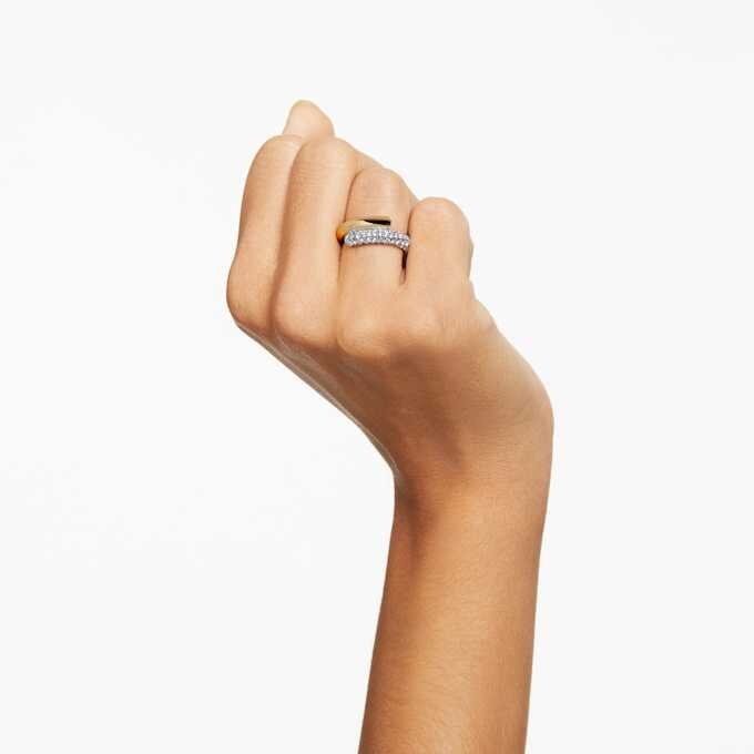 Dextera Ring White, Gold-Tone Plated Dextera Ring White, Gold-Tone Plated