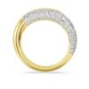 Dextera Ring White, Gold-Tone Plated Dextera Ring White, Gold-Tone Plated