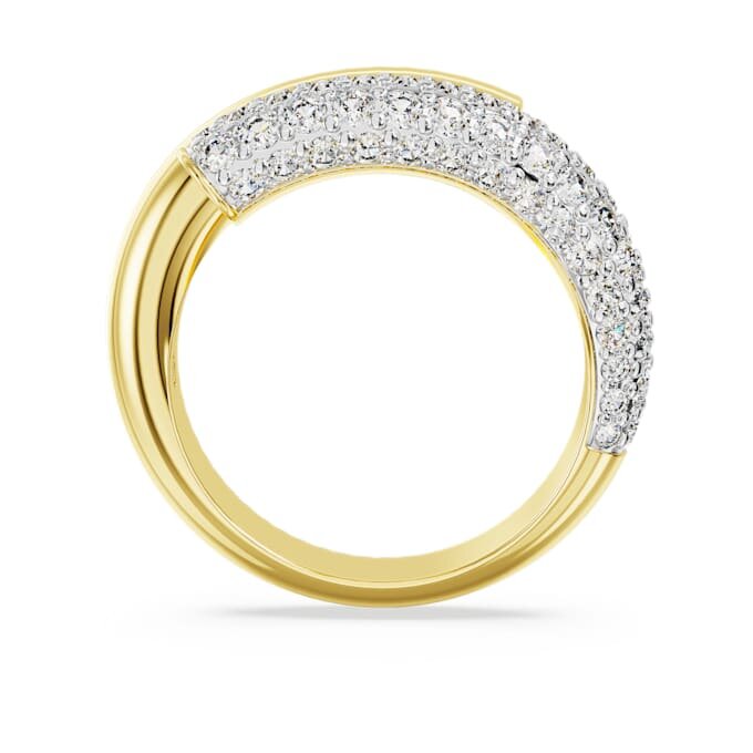 Dextera Ring White, Gold-Tone Plated Dextera Ring White, Gold-Tone Plated
