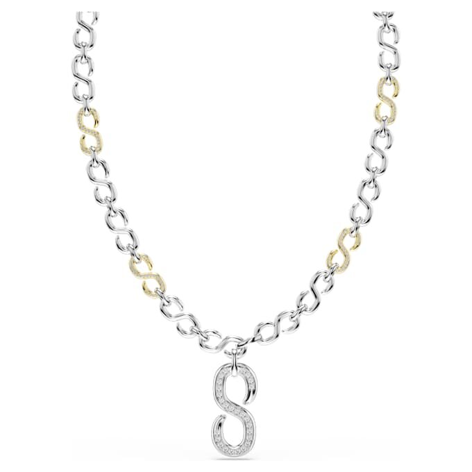 Dextera Strandage Round Cut, White, Mixed Metal Finish Dextera Strandage Round Cut, White, Mixed Metal Finish