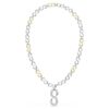 Dextera Strandage Round Cut, White, Mixed Metal Finish Dextera Strandage Round Cut, White, Mixed Metal Finish