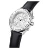 Dextera Tachymetre Watch Swiss Made, Leather Strap, Silver Tone, Stainless Steel Dextera Tachymetre Watch Swiss Made, Leather Strap, Silver Tone, Stainless Steel
