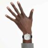 Dextera Tachymetre Watch Swiss Made, Leather Strap, Silver Tone, Stainless Steel Dextera Tachymetre Watch Swiss Made, Leather Strap, Silver Tone, Stainless Steel