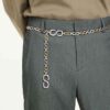 Dextera Waist Belt White, Mixed Metal Finish Dextera Waist Belt White, Mixed Metal Finish