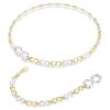 Dextera Waist Belt White, Mixed Metal Finish Dextera Waist Belt White, Mixed Metal Finish