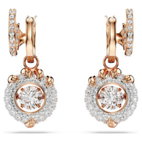Dragon & Phoenix Drop Earrings Dragon’s Claw, White, Rose Gold-Tone Plated Dragon & Phoenix Drop Earrings Dragon’s Claw, White, Rose Gold-Tone Plated