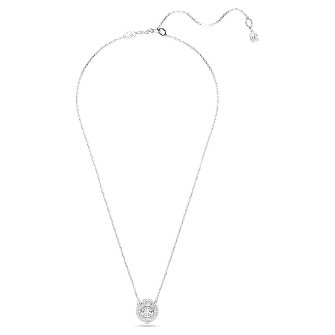 Dragon & Phoenix Pendant Dragon’s Claw, White, Rhodium Plated Dragon & Phoenix Pendant Dragon’s Claw, White, Rhodium Plated