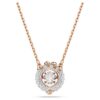 Dragon & Phoenix Pendant Dragon’s Claw, White, Rose Gold-Tone Plated Dragon & Phoenix Pendant Dragon’s Claw, White, Rose Gold-Tone Plated