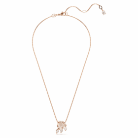 Dragon & Phoenix Pendant Dragon’s Claw, White, Rose Gold-Tone Plated Dragon & Phoenix Pendant Dragon’s Claw, White, Rose Gold-Tone Plated