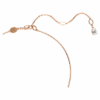 Dragon & Phoenix Pendant Dragon’s Claw, White, Rose Gold-Tone Plated Dragon & Phoenix Pendant Dragon’s Claw, White, Rose Gold-Tone Plated