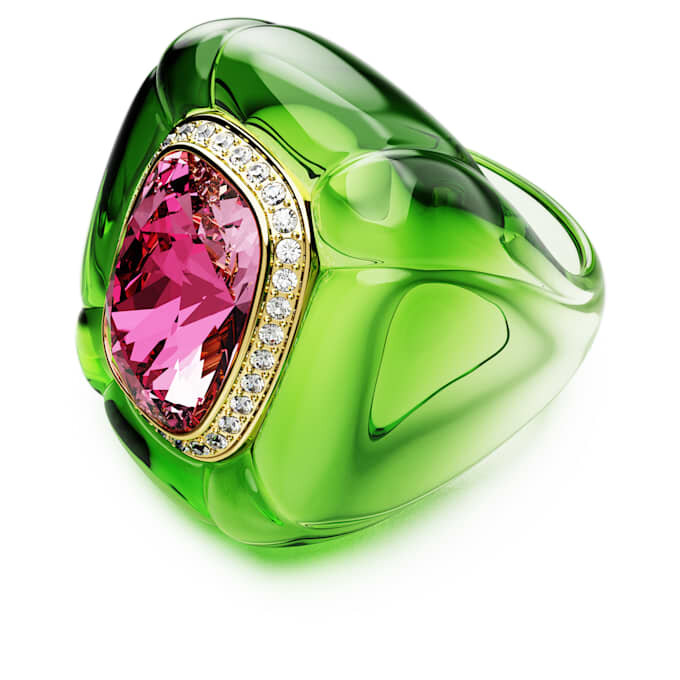 Dulcis Cocktail Ring Cushion Cut, Pavé, Multicolored Dulcis Cocktail Ring Cushion Cut, Pavé, Multicolored