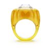 Dulcis Cocktail Ring Cushion Cut, Pavé, Yellow Dulcis Cocktail Ring Cushion Cut, Pavé, Yellow