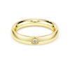 Eternity Band Ring Lab-Grown Diamonds 0.05 Ct Tw, Round Shape, 14K Yellow Gold Eternity Band Ring Lab-Grown Diamonds 0.05 Ct Tw, Round Shape, 14K Yellow Gold