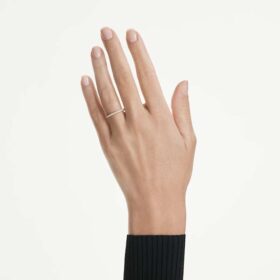 Eternity Band Ring Lab-Grown Diamonds 0.2 Ct Tw, Round Shape, 14K Yellow Gold