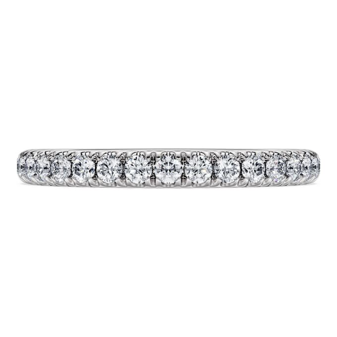 Eternity Band Ring Lab-Grown Diamonds 0.4 Ct Tw, Round Shape, 14K White Gold Eternity Band Ring Lab-Grown Diamonds 0.4 Ct Tw, Round Shape, 14K White Gold