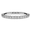 Eternity Band Ring Lab-Grown Diamonds 0.4 Ct Tw, Round Shape, Sterling Silver
