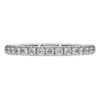 Eternity Band Ring Lab-Grown Diamonds 0.4 Ct Tw, Round Shape, Sterling Silver